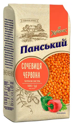 Сочевиця червона Хуторок Панський 500 г